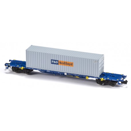 Container carrier wagon, Continental Rail.