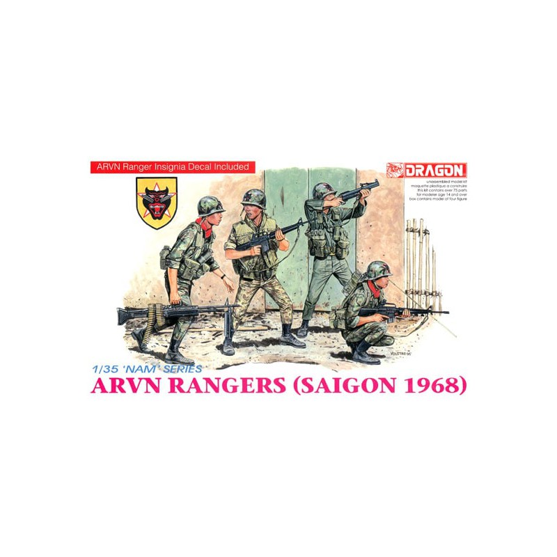 ARVN Rangers (Saigon 1968).