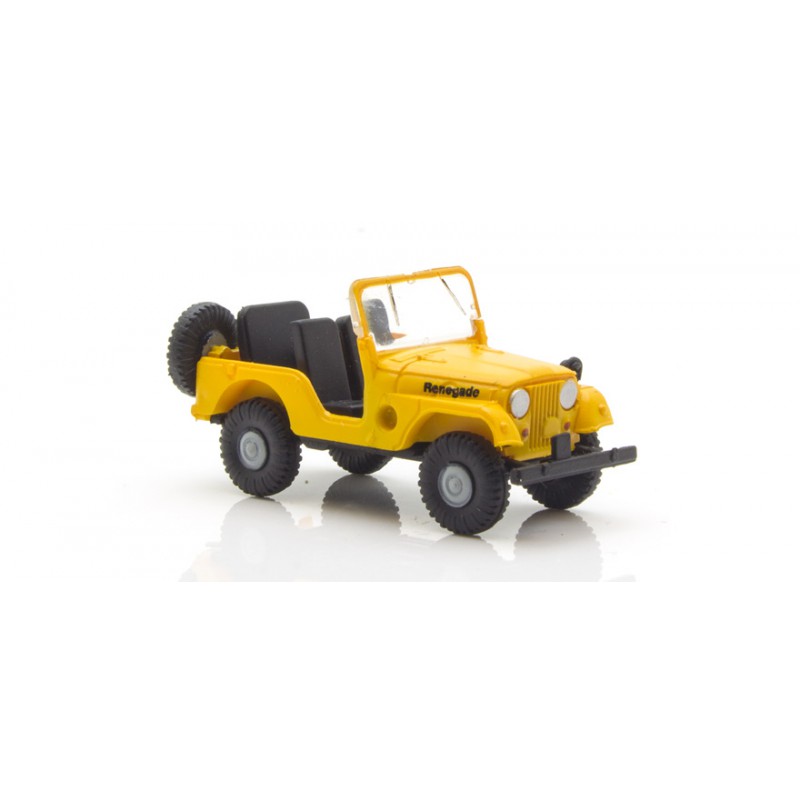 Jeep, amarillo. Jeep, amarillo.