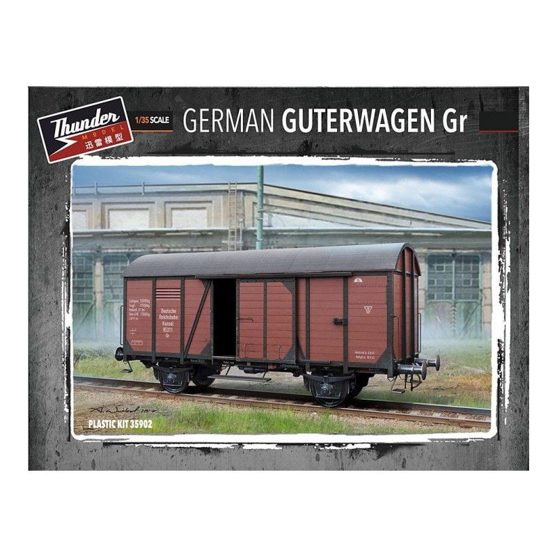 Vagón de mercancías alemán Gr 10T.