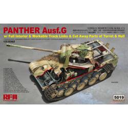 Panthère Ausf. G Sd.Kfz. 171. Intérieurs.