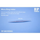 Mini-herramienta para formar aros (1-6 mm).