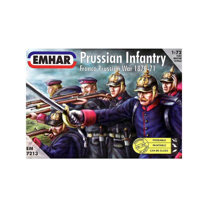 Infantería prusiana, 1870.