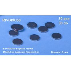 Disques en acier de 8 mm (x30).