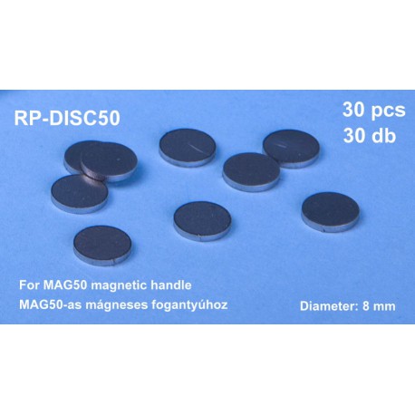 8 mm steel discs (x30).