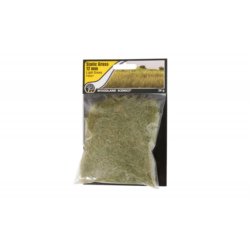 Césped electrostácico verde claro (12mm).
