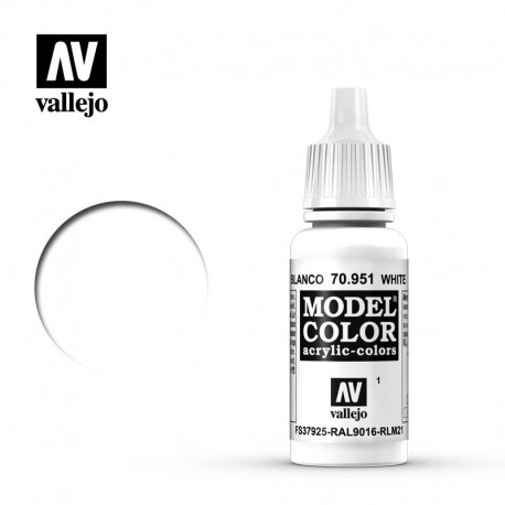 White 17 ml, #01. VALLEJO 70951