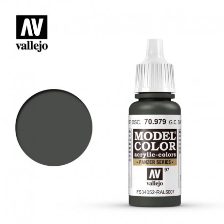 German cam. dark green 17 ml, #97. VALLEJO 70979