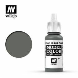 Gunmetal grey 17 ml, #179. VALLEJO 70863