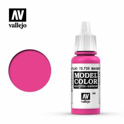 Magenta fluo 17 ml, #208. VALLEJO 70735