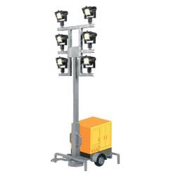Generador con poste de luz.