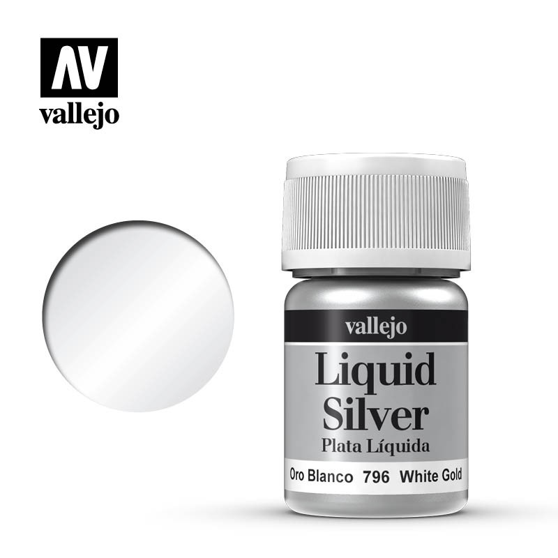 Oro blanco 35 ml, #217. VALLEJO 70796 Oro blanco 35 ml, #217. VALLEJO 70796