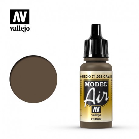 Camouflage Medium Brown 17 ml. VALLEJO 71038