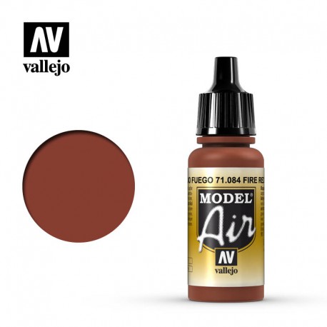 Rojo Fuego 17 ml. VALLEJO 71084