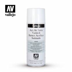 Barniz acrílico en spray satinado. VALLEJO 28532