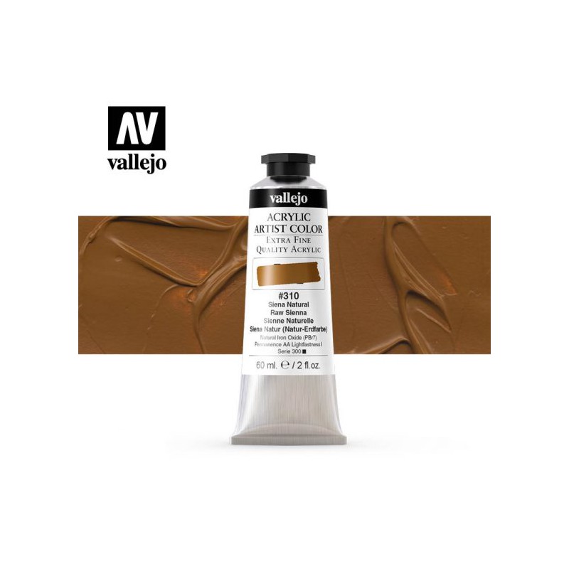 Siena natural 58 ml. VALLEJO 16310