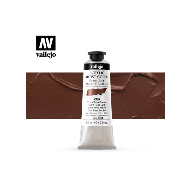 Tierra rosa oscura 58 ml. VALLEJO 16307