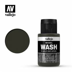 Dark grey Wash.