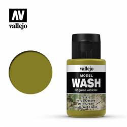 Dark green Wash.