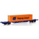 Wagon type Sgnss "Hapag-Lloyd", Continental Rail.