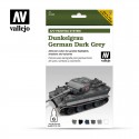 Set Gris Oscuro Alemán. VALLEJO 78400