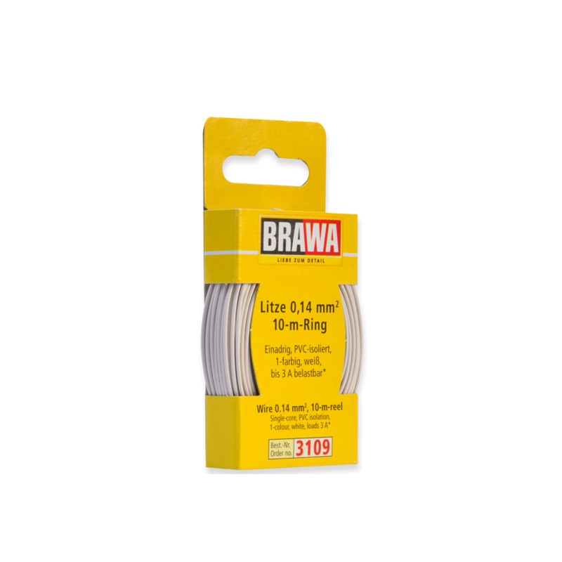 Cable de 1 mm (0,14mm²) . Rojo.