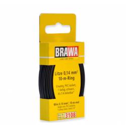 Wire 0,14 mm², black.