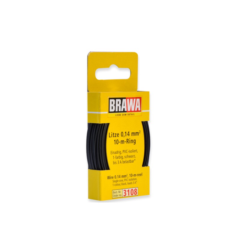 Cable de 1 mm (0,14mm²) . Blanco.