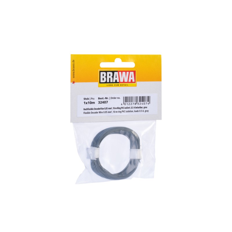 Cable de 0,4 mm (0,05mm²) . Rojo.