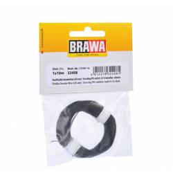 0,4 mm (0,05 mm²) Kabel. Schwarz.
