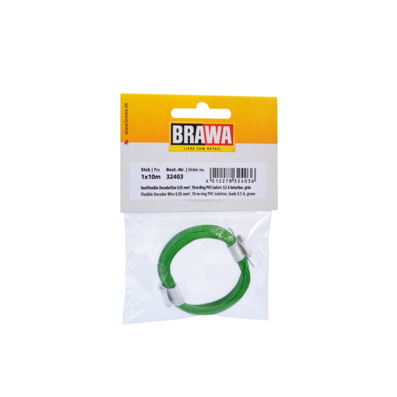 Cable de 0,4 mm (0,05mm²) . Negro.