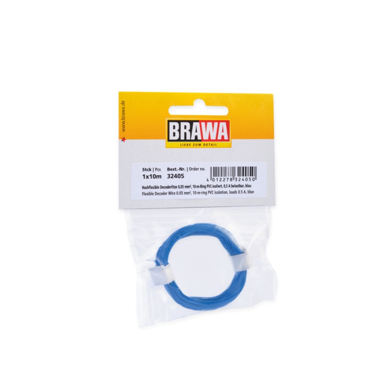 Cable de 0,4 mm (0,05mm²) . Verde.