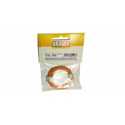 Cable de 0,4 mm (0,05mm²) . Naranja.