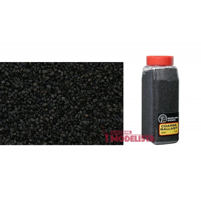 Cinders ballast. WOODLAND SCENICS B1390 Cinders ballast. WOODLAND SCENICS B1390