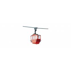 Single cabin, red.