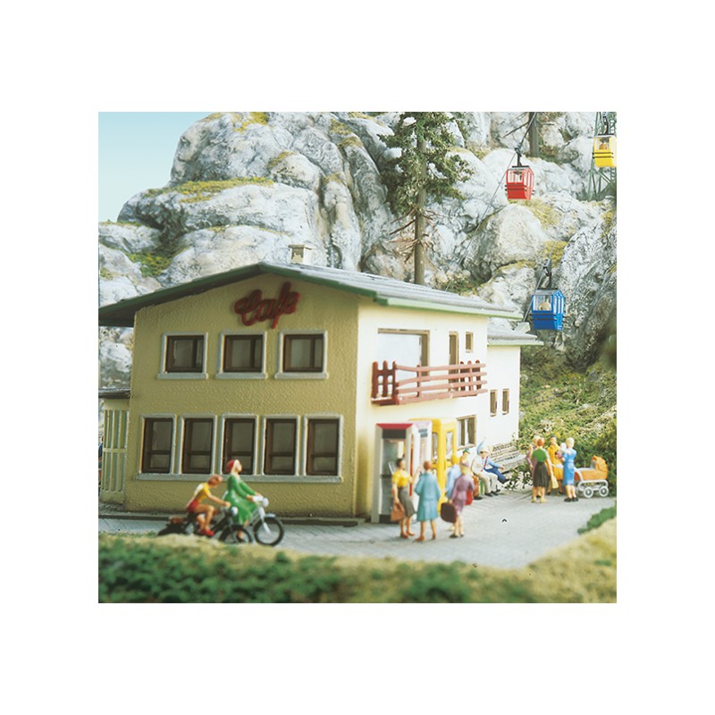 Mountain and valley station.