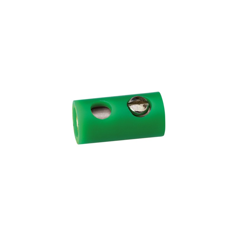 Clavijas hembra, verde.