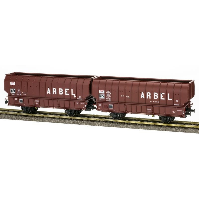 Set of coal hopper wagons "Arbel", SNCF. Set of coal hopper wagons "Arbel", SNCF.