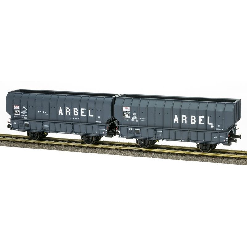 Set of coal hopper wagons "Arbel", SNCF. Set of coal hopper wagons "Arbel", SNCF.