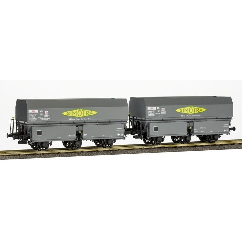 Wagon Minéralier HO LS Models 30042-2 - DMH Simotra SNCF - époque 4 - Neuf