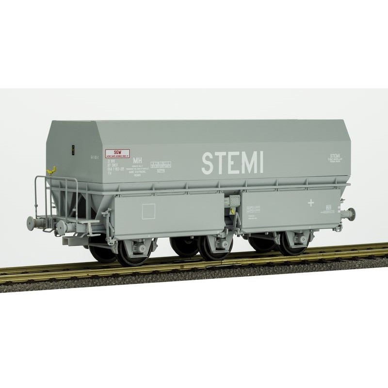 Coal hopper wagon "STEMI", SNCF. Coal hopper wagon "STEMI", SNCF.