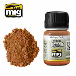 Pigmento de terra do Vietnã. 35 ml.