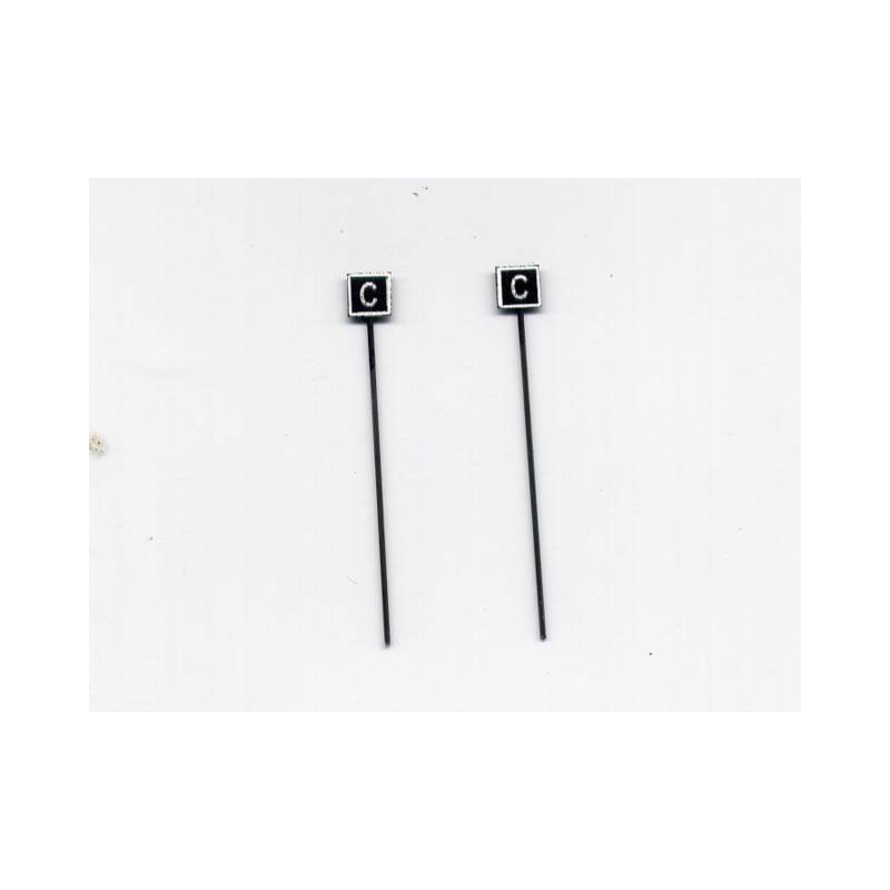 Cartelón estación intermitente AC cerrada. PARVUS 213508