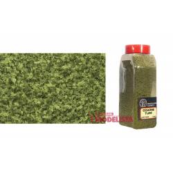 Coarse turf.