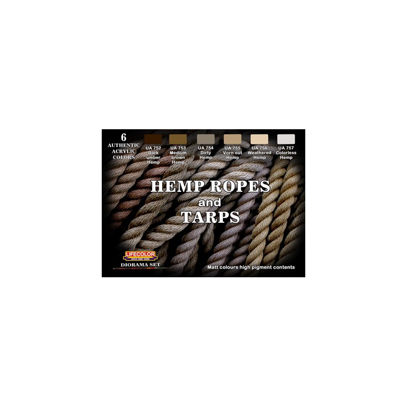 Set para cuerdas y lonas.