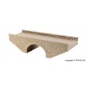 Stone arched bridge.
