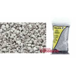 Medium gray talus.