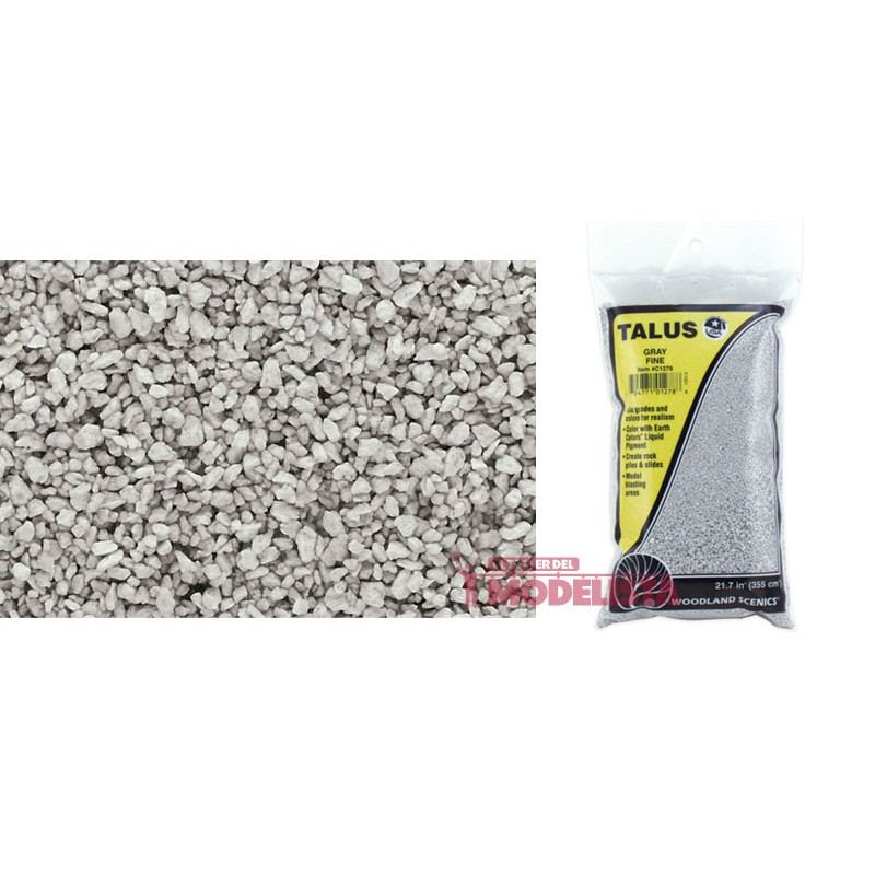 Fine gray talus. WOODLAND SCENICS C1278