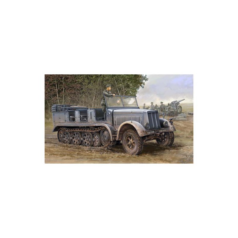 Sd.Kfz.7 Semioruga alemán 8 ton.
