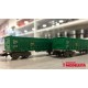 Ealos wagons, green version, RENFE